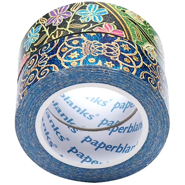 Дизайнерський скотч Paperblanks Еквінокс Лазурний / Poetry in Bloom