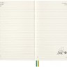 Щоденник Moleskine Peanuts на 2026 рік середній 13 х 21 см зелений
