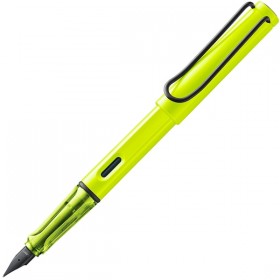 Чорнильна ручка Lamy Safari Neon Yellow перо EF (дуже тонке)