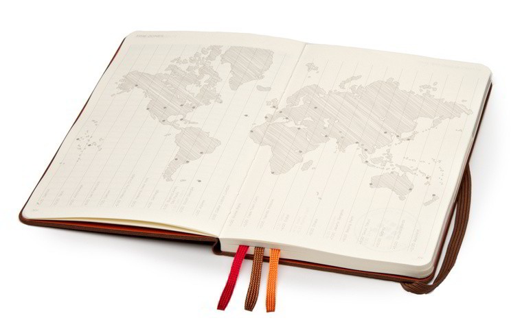 Блокнот Moleskine Voyageur 11,5 х 18 см коричневий