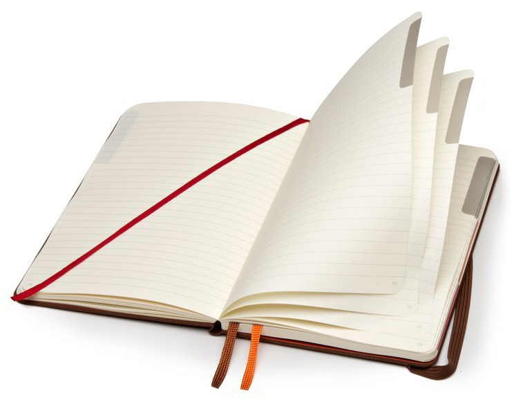 Блокнот Moleskine Voyageur 11,5 х 18 см коричневий