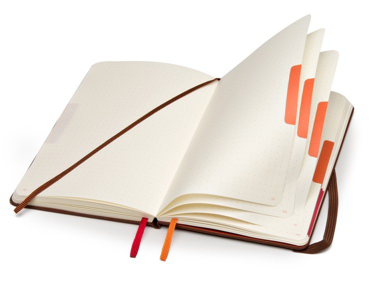 Блокнот Moleskine Voyageur 11,5 х 18 см коричневий