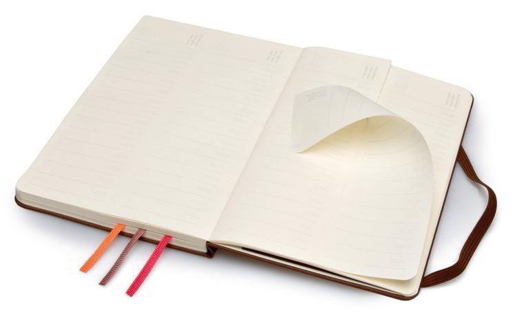 Блокнот Moleskine Voyageur 11,5 х 18 см коричневий