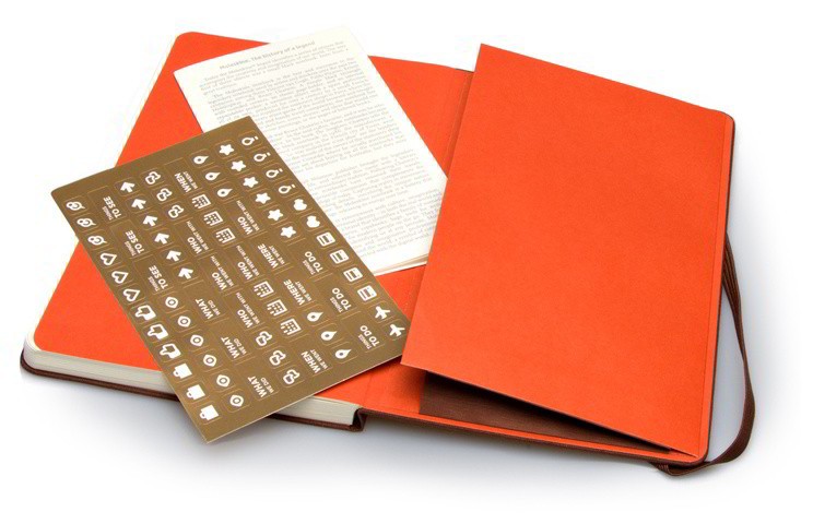 Блокнот Moleskine Voyageur 11,5 х 18 см коричневий