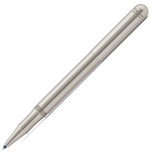 Кулькова ручка з ковпачком Kaweco Liliput Stainless Steel сталева