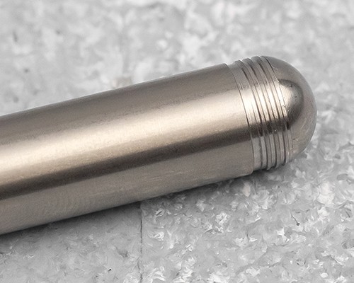 Кулькова ручка з ковпачком Kaweco Liliput Stainless Steel сталева