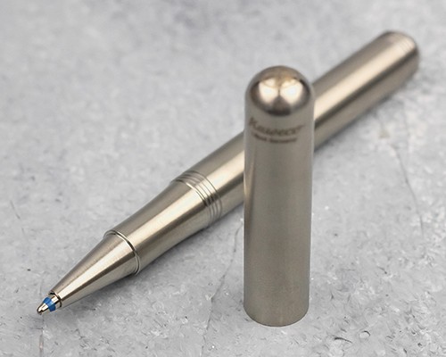 Кулькова ручка з ковпачком Kaweco Liliput Stainless Steel сталева