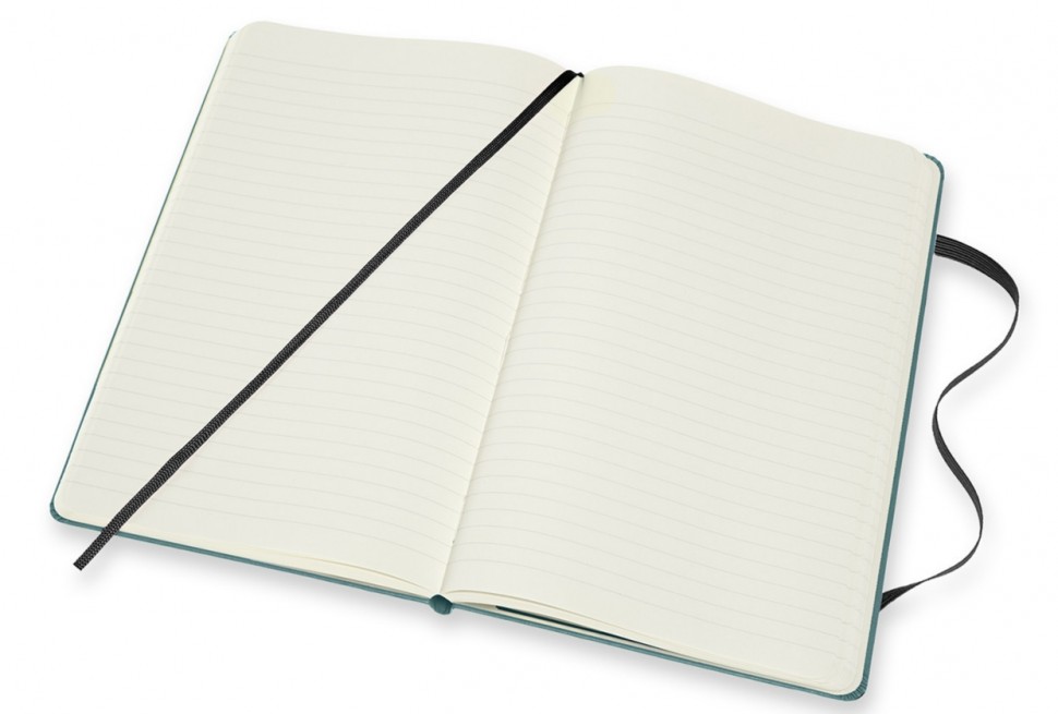 Блокнот Moleskine Le Petite Prince середній 13 х 21 см в лінію темно-зелений