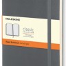 Блокнот Moleskine Classic кишеньковий 9 х 14 см в лінію сірий