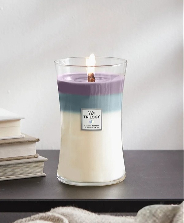 Ароматична свіча WoodWick Large Trilogy Calming Retreat 609 г