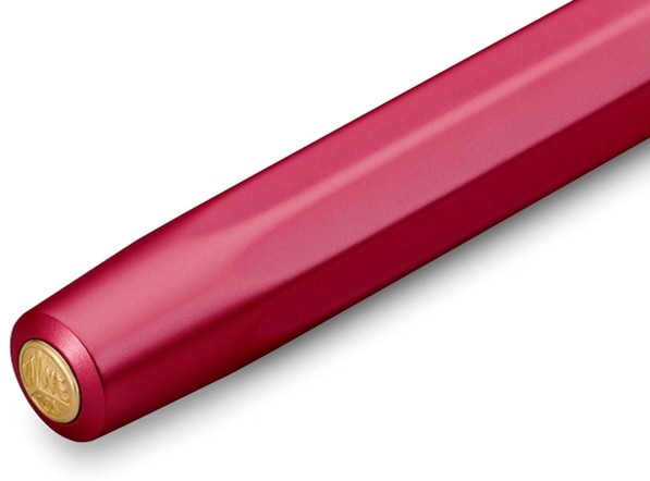 Чорнильна ручка Kaweco Al Sport Ruby алюміній перо F (тонке)