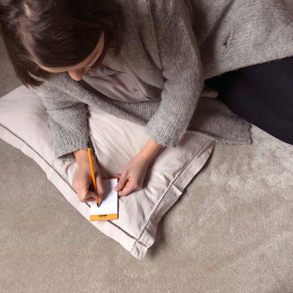 Блокнот Rhodia Pad №11 А7 помаранчевий в лінію