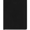 Щомісячник Moleskine на 2026 рік великий 19 х 25 см чорний м'який