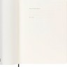 Щомісячник Moleskine на 2026 рік великий 19 х 25 см чорний м'який
