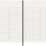 Щомісячник Moleskine на 2026 рік великий 19 х 25 см чорний м'який