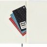 Щомісячник Moleskine на 2026 рік великий 19 х 25 см чорний м'який