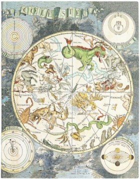 Блокнот Paperblanks Небесна Планісфера Flexi великий 18 х 23 см в лінію 