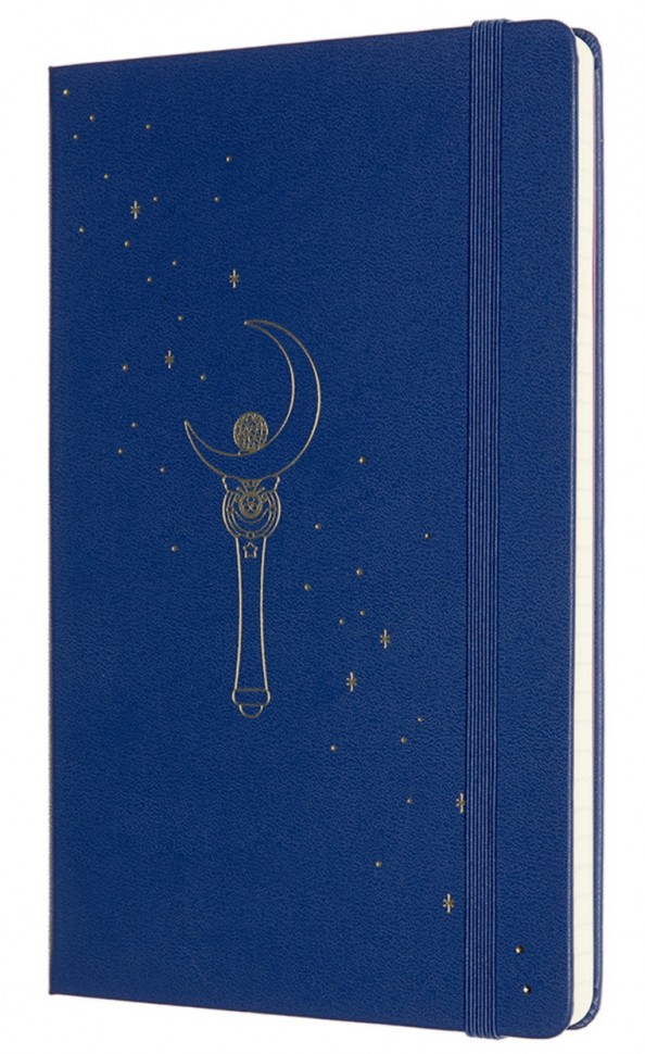 Блокнот Moleskine Sailor Moon середній 13 х 21 см в лінію синій