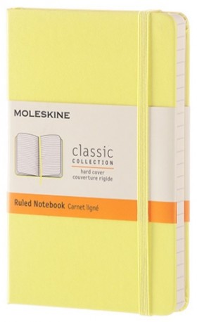 Блокнот Moleskine Classic кишеньковий 9 х 14 см в лінію цитрусовий