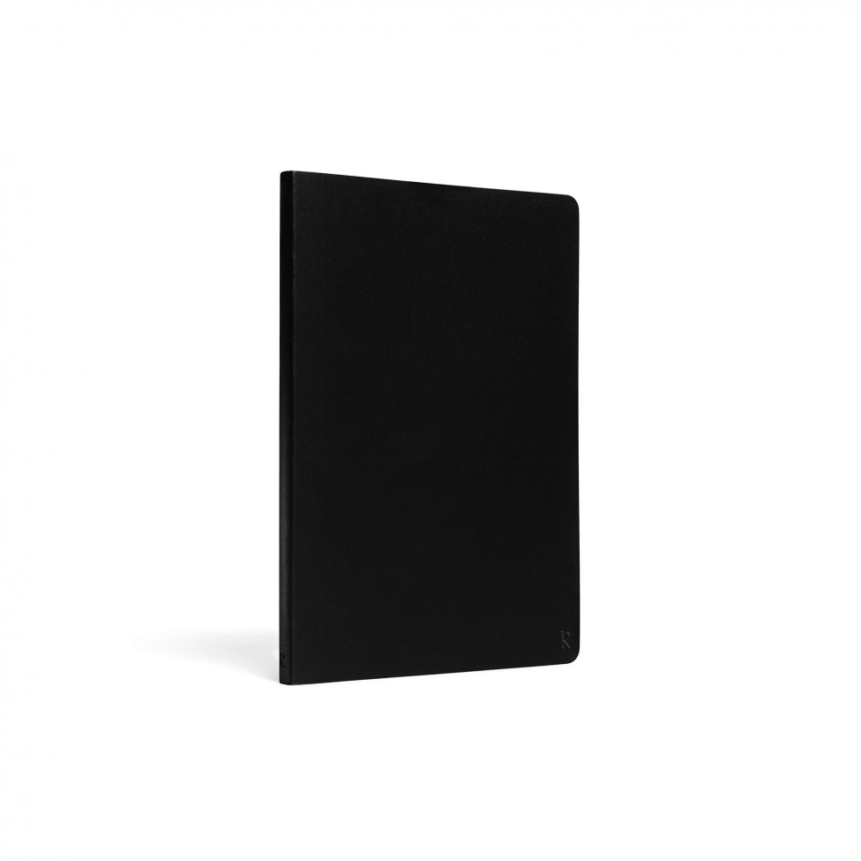 Блокнот Karst Classic A5 14,8 х 21 см нелінований чорний м'який 