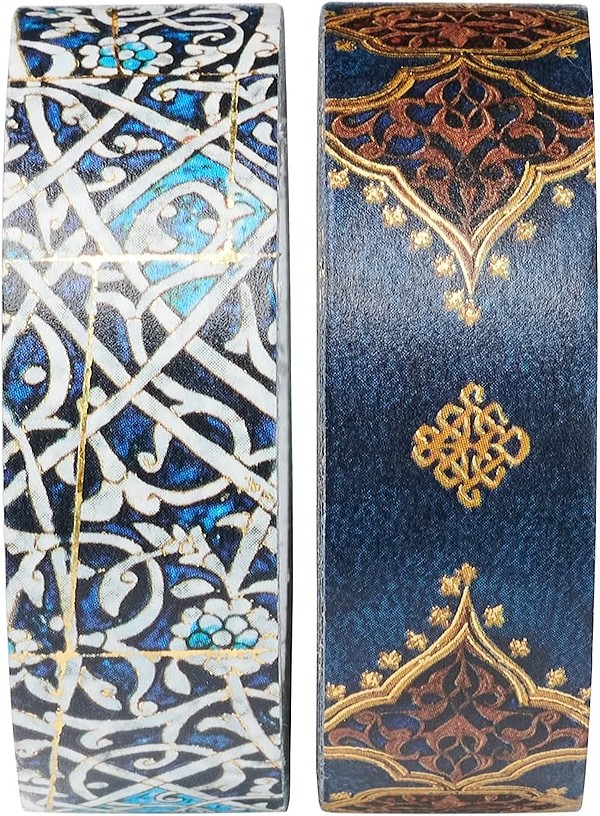 Дизайнерський скотч Paperblanks Мавританська Мозаїка / Сефевід Індиго