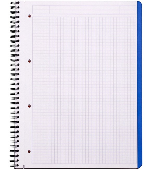 Блокнот Rhodia 4Colours Book A4 чорний в клітинку