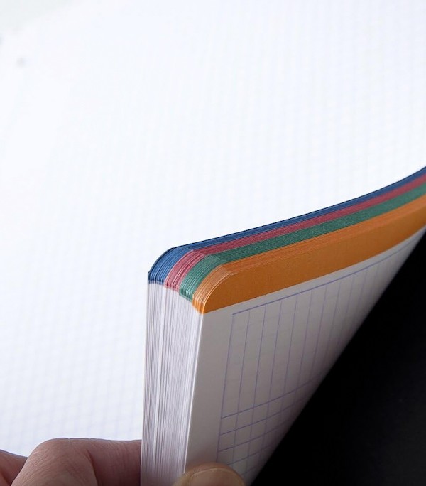 Блокнот Rhodia 4Colours Book A4 чорний в клітинку