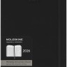 Вертикальний щотижневик Moleskine PRO на 2026 рік великий 19 х 25 см чорний