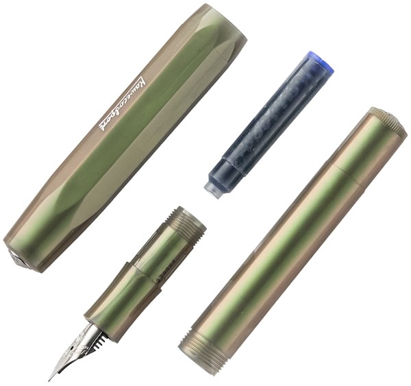 Чорнильна ручка Kaweco Lunar Sport сутінково-зелена перо EF (дуже тонке)