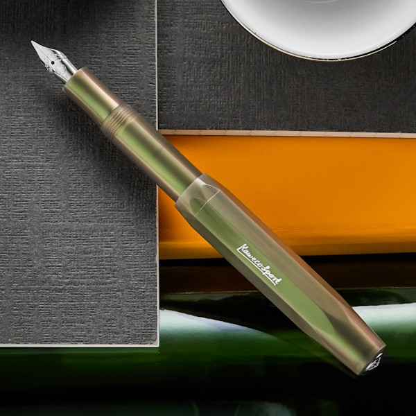 Чорнильна ручка Kaweco Lunar Sport сутінково-зелена перо EF (дуже тонке)