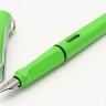 Чорнильна ручка Lamy Safari зелена перо F (тонке)