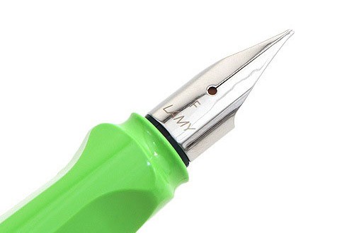 Чорнильна ручка Lamy Safari зелена перо F (тонке)