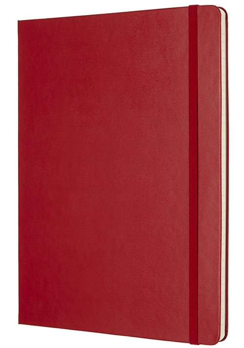 Блокнот Moleskine Classic великий 19 x 25 см в лінію червоний