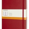 Блокнот Moleskine Classic великий 19 x 25 см в лінію червоний