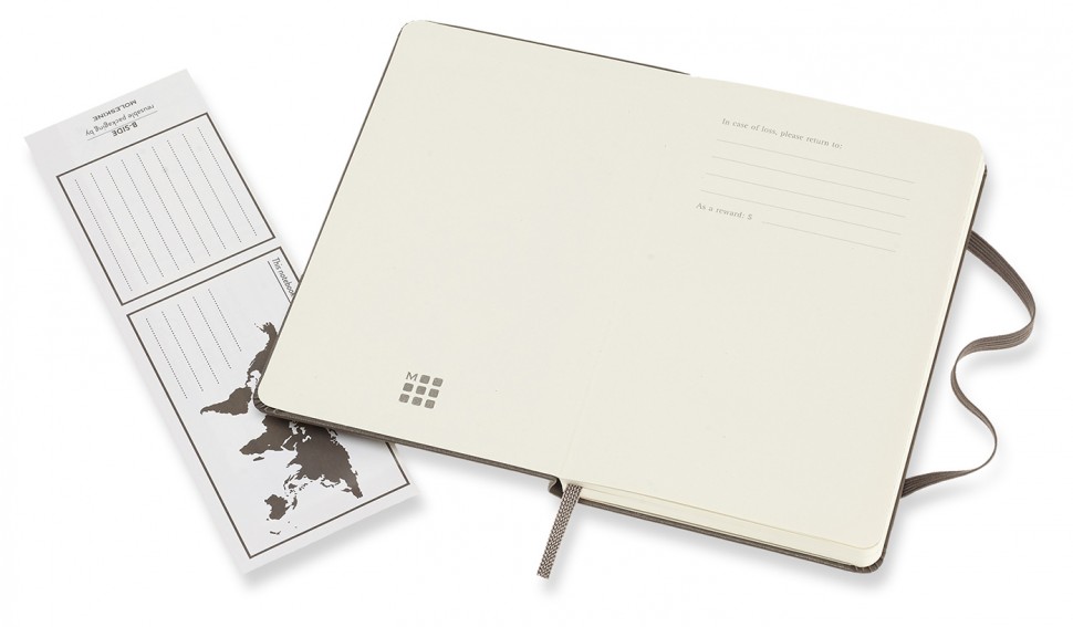 Блокнот Moleskine Classic 9 х 14 см в лінію коричневий