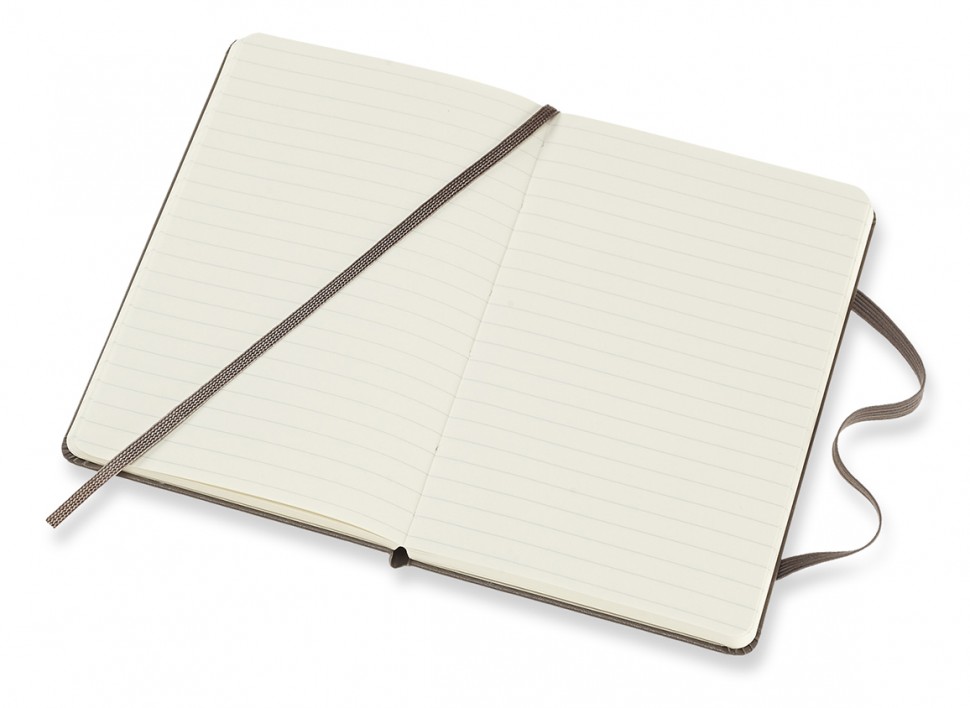Блокнот Moleskine Classic 9 х 14 см в лінію коричневий