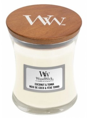 Ароматична свіча WoodWick Mini Coconut Tonka 85 г