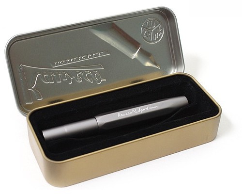 Ролерна ручка Kaweco Al Sport Anthracite антрацитова алюміній