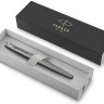 Чорнильна ручка Parker Jotter Stainless Steel CT FP сталева перо M (середнє)