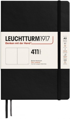Блокнот Leuchtturm1917 Edition 411 середній 14,5 х 21 см нелінований чорний